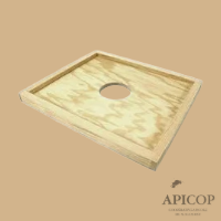 Couvre-cadres dadant 10c - perçage chasse abeille