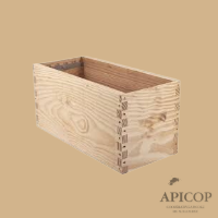 Corps ruchette Langstroth 5c- tenons à bande lisse