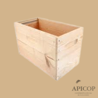 Corps langstrooh 6c - mi-bois à bande lisse