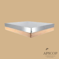 Toit en tôle dadant 8c