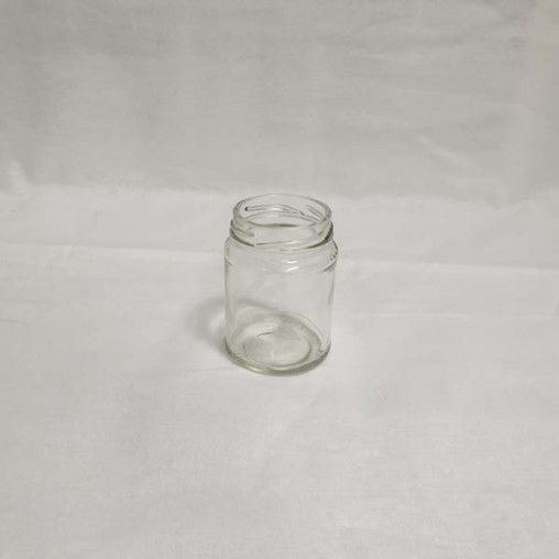 Pot en verre cylindrique 106 ml TO48 (en vrac - unité)
