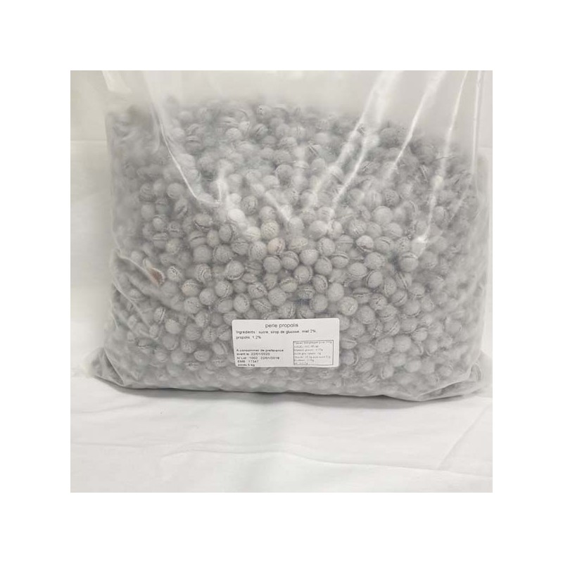 Bonbon perles propolis - sac de 5 kg