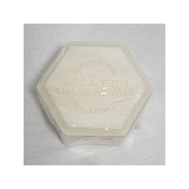 Savon hexagonal 100 g - Gelée royale parfum monoï