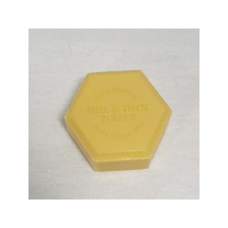 Savon hexagonal 100 g - Pollen parfum chèvrefeuille