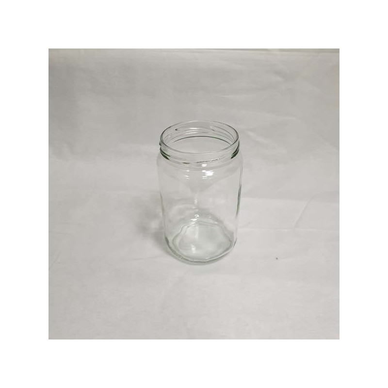 Pot en verre cylindrique 750 ml TO82 (en vrac - unité)