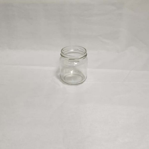 Pot en verre cylindrique 228 ml TO63 (en vrac - unité)