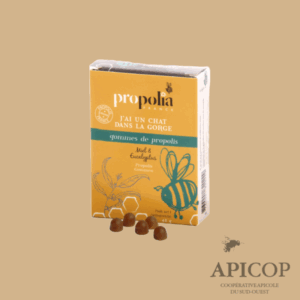 Gommes de propolis - Miel/Eucalyptus 45 g