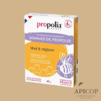 Gommes de propolis Miel/Réglisse 45 g