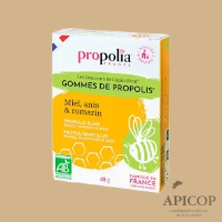 Gommes de propolis - Miel/Romarin/Anis BIO 45 g