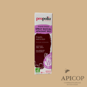 Spray buccal apaisant BIO Propolis/Thym 20 ml