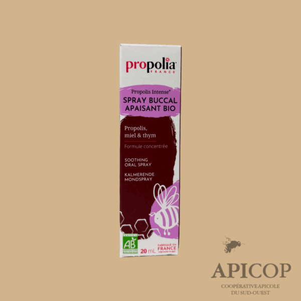 Spray buccal apaisant BIO Propolis/Thym 20 ml