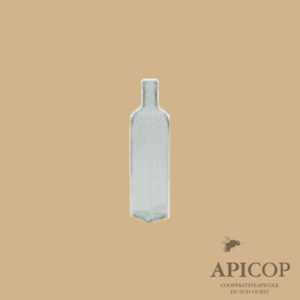 Bouteille en verre carrée - marasca 250 ml - en vrac