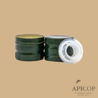 Bouchon vis avec verseur vert n31.5