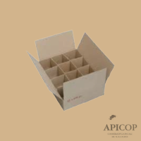 Carton 12 Pots 500 Gr Italveoles - pack de 25