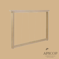 Cadre de corps Dadant Hoffman : fils verticaux sans oeillets