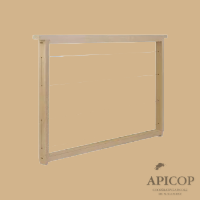 Cadres de corps Langstroth droits filés horizontaux- sans oeillets