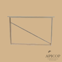 Cadre Dadant à jambage