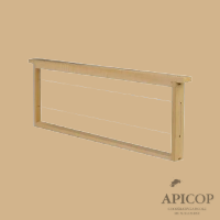 Cadre de hausse Dadant Droit : fils horizontaux avec oeillets