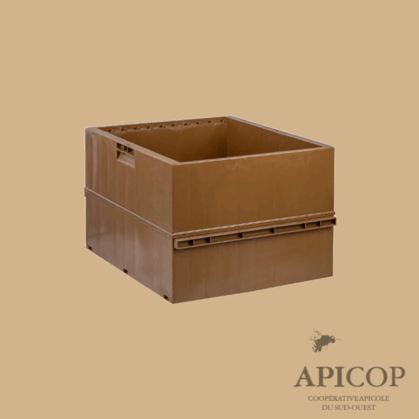 Corps de ruche plastique  Dadant 10 C - crémaillères