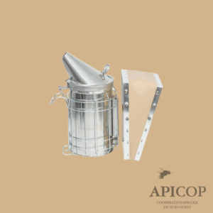 Enfumoir inox "Dadant" avec protection - petit modèle