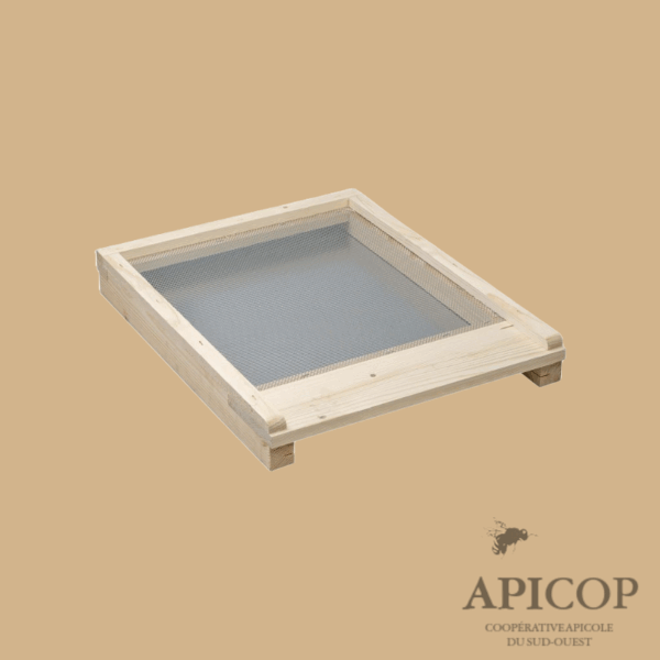 Fond aération totale langstrooh 10c - anti varroa tiroir plastique
