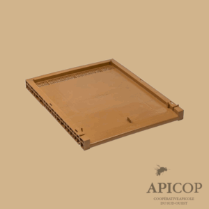 Fond plastique aération arrière dadant 10c