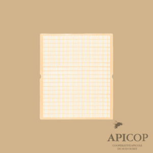 Grille à reine plastique Dadant 10 C