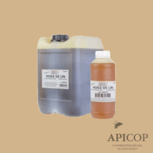 Huile de lin pour ruche - bidon de 10 l