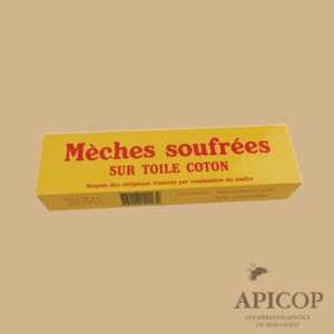 Mèches souffrées - boïte de 12