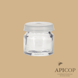 Pilulier en verre pour 10 g de gelée royale - Pack de 210