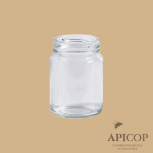 Pot en verre cylindrique 106 ml TO53 - Pack de 48