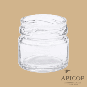 Pot en verre cylindrique 32 ml TO43 - Pack de 40