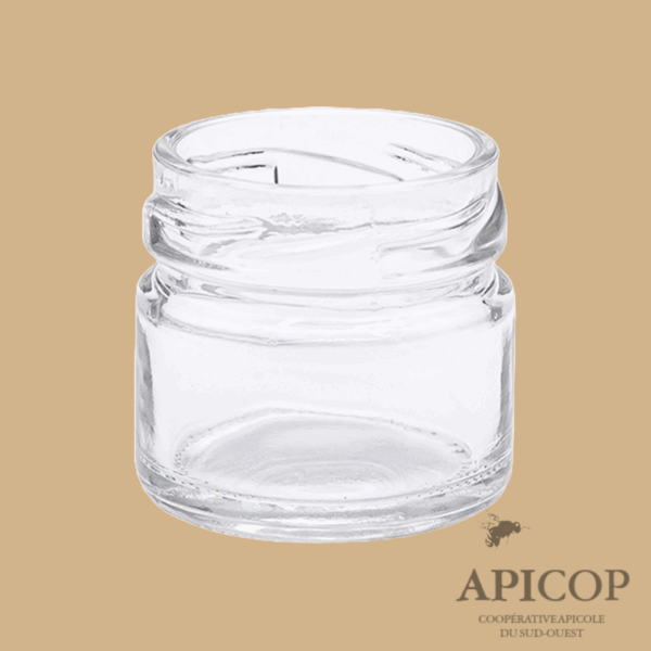 Pot en verre cylindrique 32 ml TO43 - Pack de 40