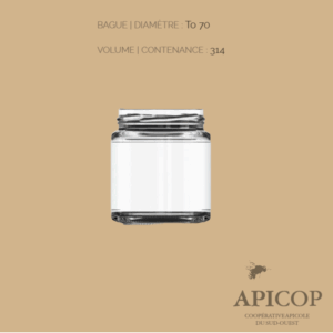 Pot 314 ml America TO70 - en vrac