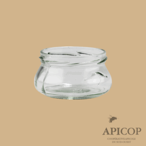 Pot en verre design marmitte 228 ml TO82 - en vrac