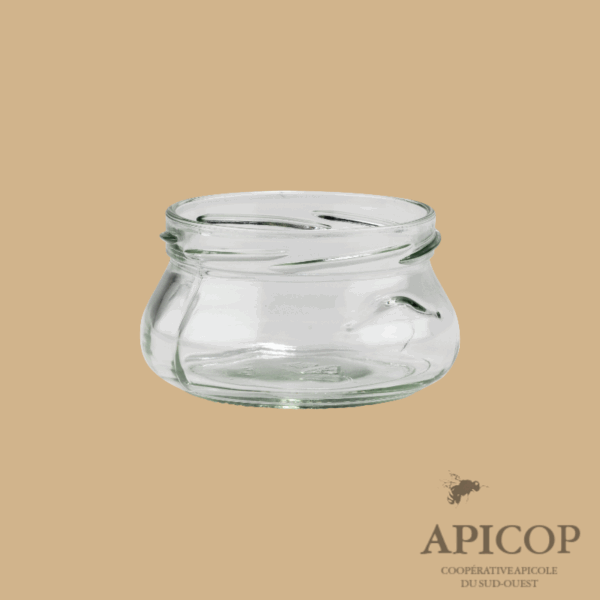 Pot en verre design marmitte 228 ml TO82 - en vrac