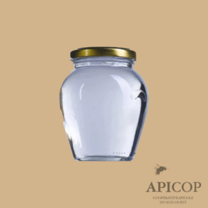 Pot en verre orcio 370 ml TO63 - Pack de 12