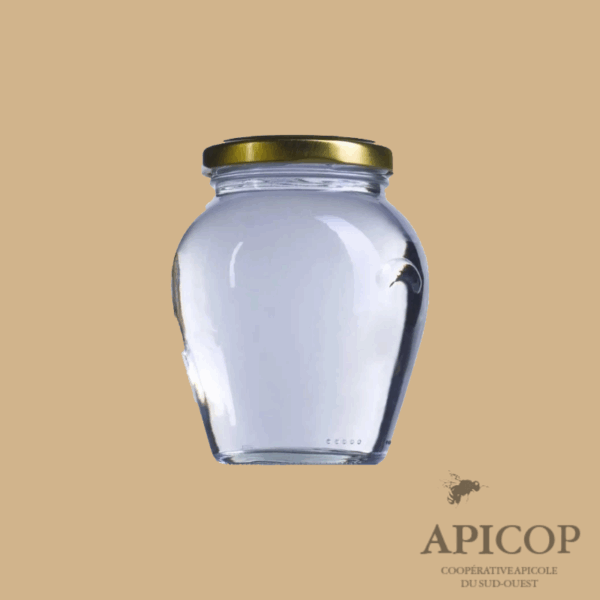 Pot en verre orcio 370 ml TO63 - Pack de 12