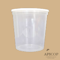 Pot plastique 500g sans impression violable - par 25