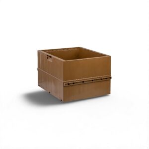 Corps de ruche en plastique Dadant 10 c-bande lisse